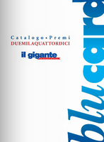 Catalogo premi Il Gigante Copertina Catalogo premi Il Gigante