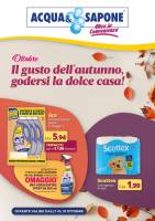 Copertina Volantino Acqua e Sapone Nord-Est ed Emilia Romagna