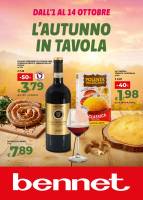Copertina Volantino Bennet Bis