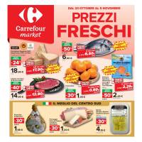 Copertina Volantino Carrefour Market Roma
