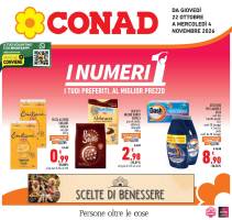 Copertina Volantino Conad Superstore Nordiconad: Piemonte, Liguria, Trentino, Valle d'Aosta, Romagna