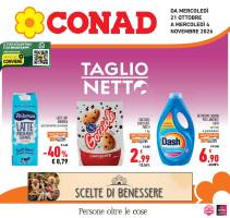 Copertina Volantino Conad Tirreno: Toscana, Lazio e Sardegna
