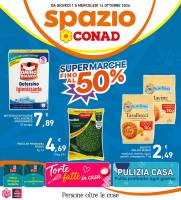Volantino Spazio Conad Adriatico: Puglia, Abruzzo, Molise Copertina Volantino Spazio Conad Adriatico: Puglia, Abruzzo, Molise