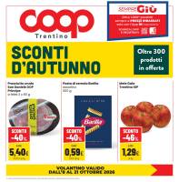 Volantino Coop Trento e Trentino Copertina Volantino Coop Trento e Trentino