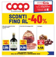 Volantino Coop Trento e Trentino Copertina Volantino Coop Trento e Trentino