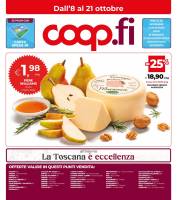 Volantino Supermercati Coop Firenze Copertina Volantino Supermercati Coop Firenze