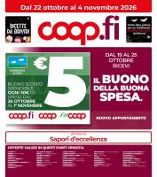 Volantino Supermercati Coop Firenze Copertina Volantino Supermercati Coop Firenze