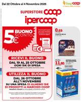 Copertina Volantino Coop: Ipercoop Nordest e TecnoStore