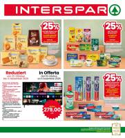 Copertina Volantino Interspar Nord-Est Bilingue