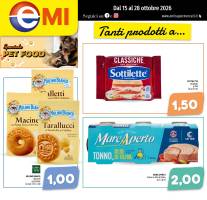 Volantino EMI Supermercati Copertina Volantino EMI Supermercati