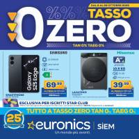 Volantino Euronics (Gruppo Siem): Abruzzo, Molise, Campania, Puglia, Basilicata, Calabria Copertina Volantino Euronics (Gruppo Siem): Abruzzo, Molise, Campania, Puglia, Basilicata, Calabria