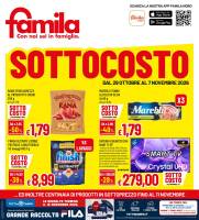 Copertina Volantino Famila: Lombardia ed Emilia