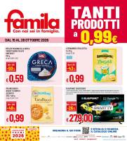 Copertina Volantino Famila: Lombardia ed Emilia