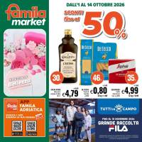 Volantino Famila Toscana e Umbria Copertina Volantino Famila Toscana e Umbria
