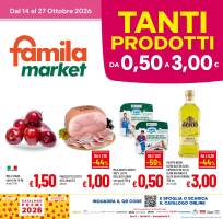 Volantino Famila: Piemonte Copertina Volantino Famila: Piemonte