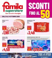 Volantino Famila Superstore Nord Italia Copertina Volantino Famila Superstore Nord Italia