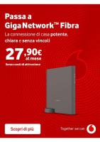 Volantino Vodafone Copertina Volantino Vodafone