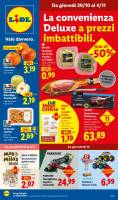 Copertina Volantino Lidl
