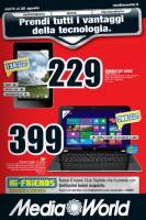 Volantino Mediaworld Agosto 2013