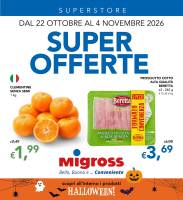 Volantino Migross Superstore Copertina Volantino Migross Superstore