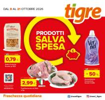 Copertina Volantino Tigre