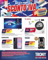 Volantino Trony: Province di Milano, Bergamo, Brescia, Verona, Cremona, Vercelli, Alessandria, Lodi, Mantova Copertina Volantino Trony: Province di Milano, Bergamo, Brescia, Verona, Cremona, Vercelli, Alessandria, Lodi, Mantova