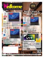 Volantino Wellcome Copertina Volantino Wellcome