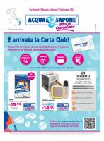 Copertina Volantino Acqua e Sapone: Campania e Calabria