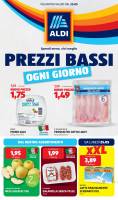 Copertina Volantino Aldi