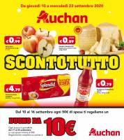 Copertina Volantino Auchan Piemonte