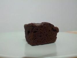 brownie nel piatto