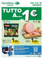 Copertina Volantino Carrefour Express Sud (Campania, Calabria, Basilicata, Puglia, Molise)