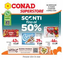 Copertina Volantino Conad Superstore Lombardia ed Emilia