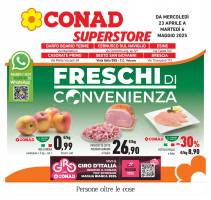 Copertina Volantino Conad Superstore Lombardia ed Emilia