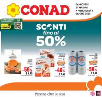 Copertina Volantino Conad Tirreno: Toscana, Lazio e Sardegna