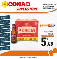 Copertina Volantino Conad Superstore Sicilia