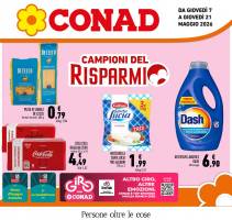Copertina Volantino Conad Adriatico: Abruzzo, Molise, Puglia, Marche, Basilicata