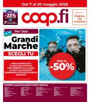 Copertina Volantino Supermercati Coop Firenze