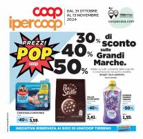 Copertina Volantino Coop Tirreno