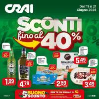 Copertina Volantino CRAI Roma e Lazio