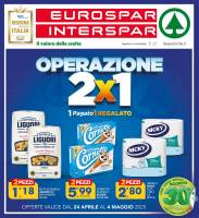 Copertina Volantino Despar, Interpar, Eurospar Sicilia