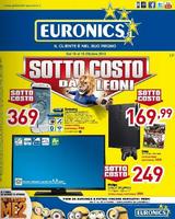 Copertina Volantino Euronics Sottocosto Ottobre 2013