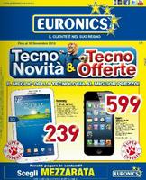 Copertina Volantino Euronics Galimberti Ottobre 2013