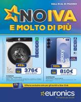 Copertina Volantino Euronics CDS Butali: Toscana, Marche, Umbria, Lazio, Emilia Romagna