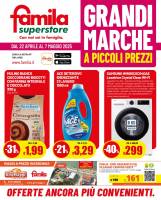 Copertina Volantino Famila Superstore Nord Italia