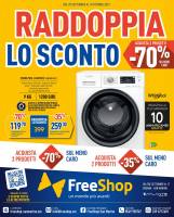 Copertina Volantino Free Shop