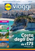 Copertina Volantino Lidl Viaggi