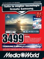 Volantino Mediaworld Speciale Samsung Novembre 2013