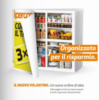 La nuova organizzazione dei volantini Ipercoop