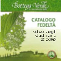 Catalogo Fedeltà Bottega Verde 2012/2013 Copertina Catalogo Fedeltà Bottega Verde 2012/2013